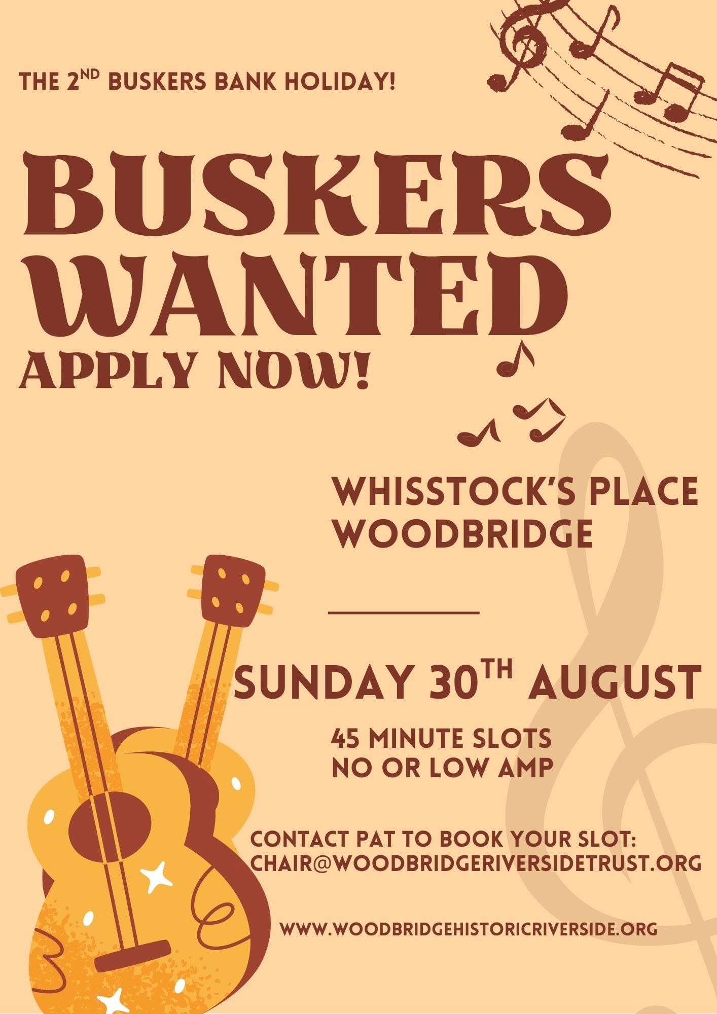 Buskers Wanted