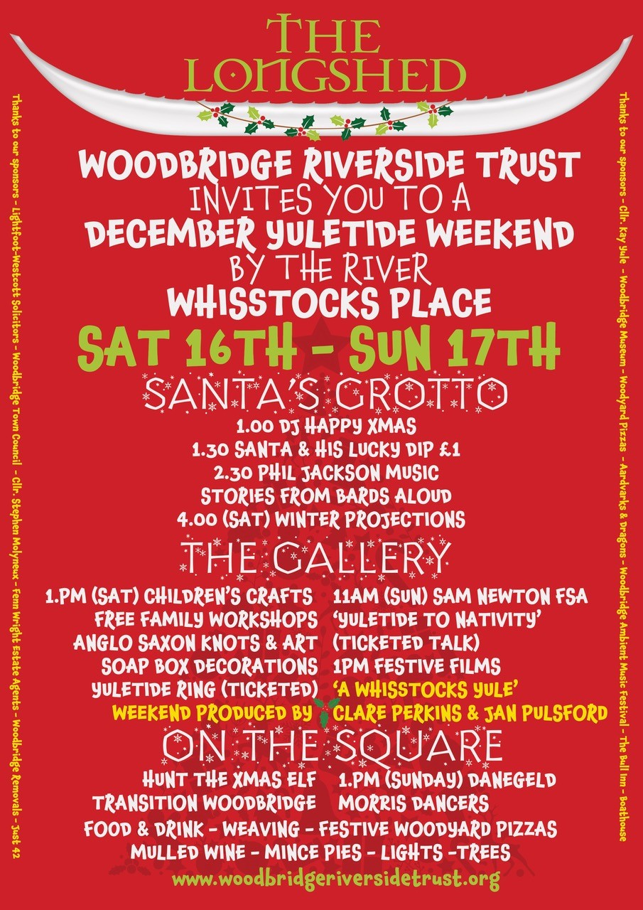 Woodbridge Riverside Trusts Yuletide Poster