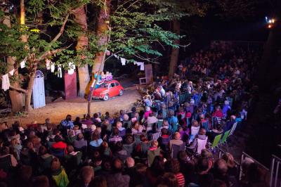 Theatre in the Forest at Sutton Hoo